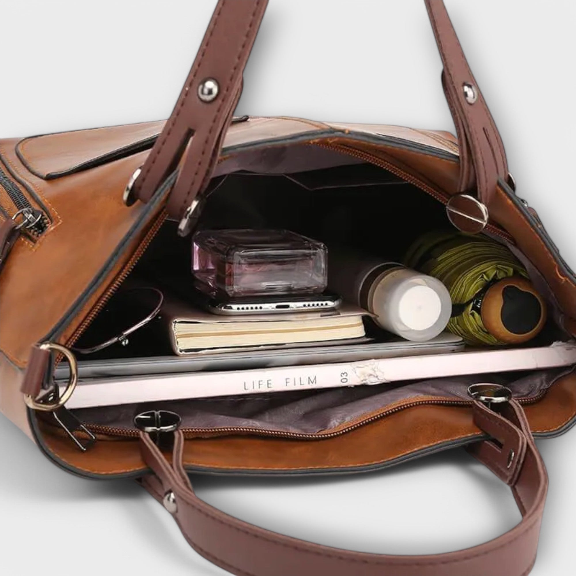 Leiria - Bolsa de cuero elegante