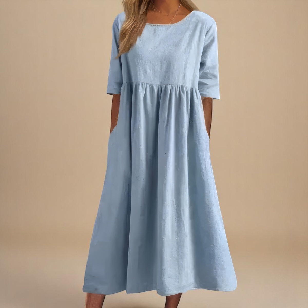 Minea - Vestido de Algodón Transpirable