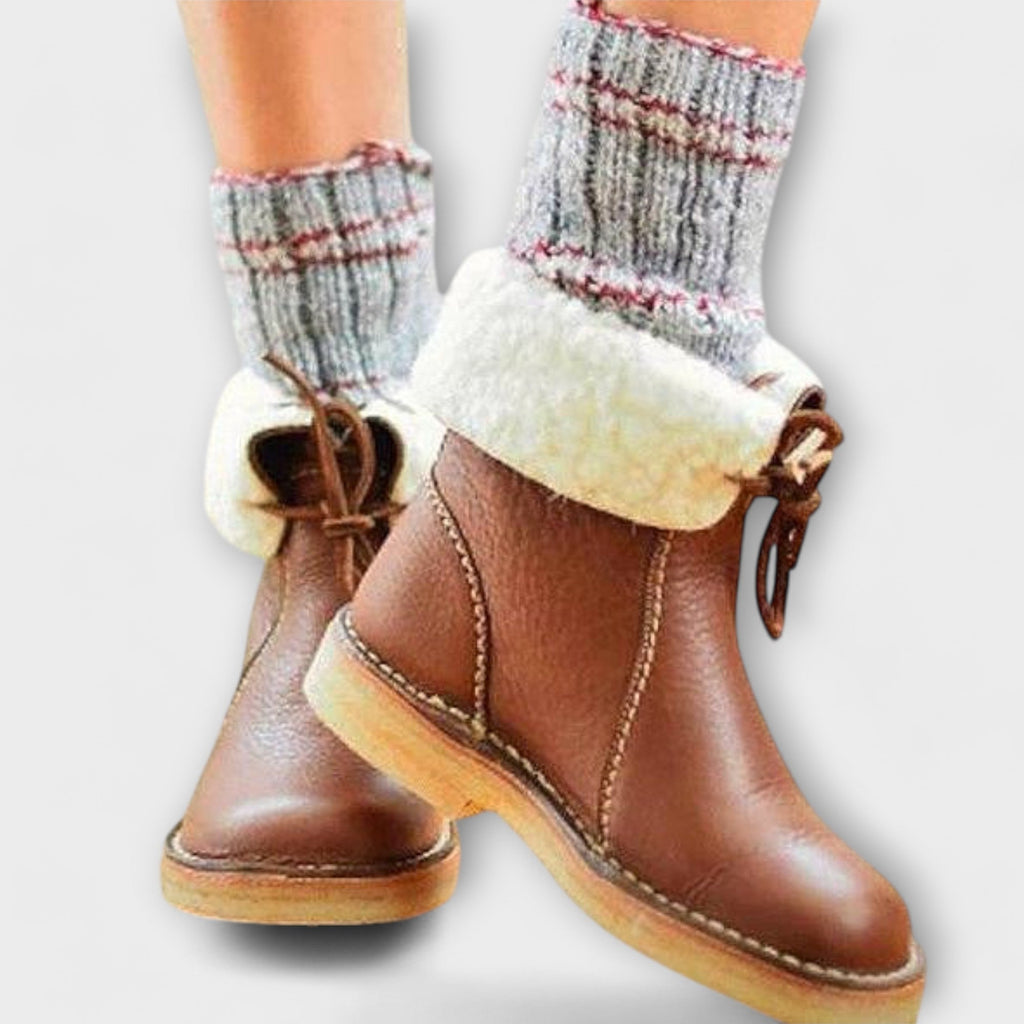 Zeita - Botas impermeables con forro de lana