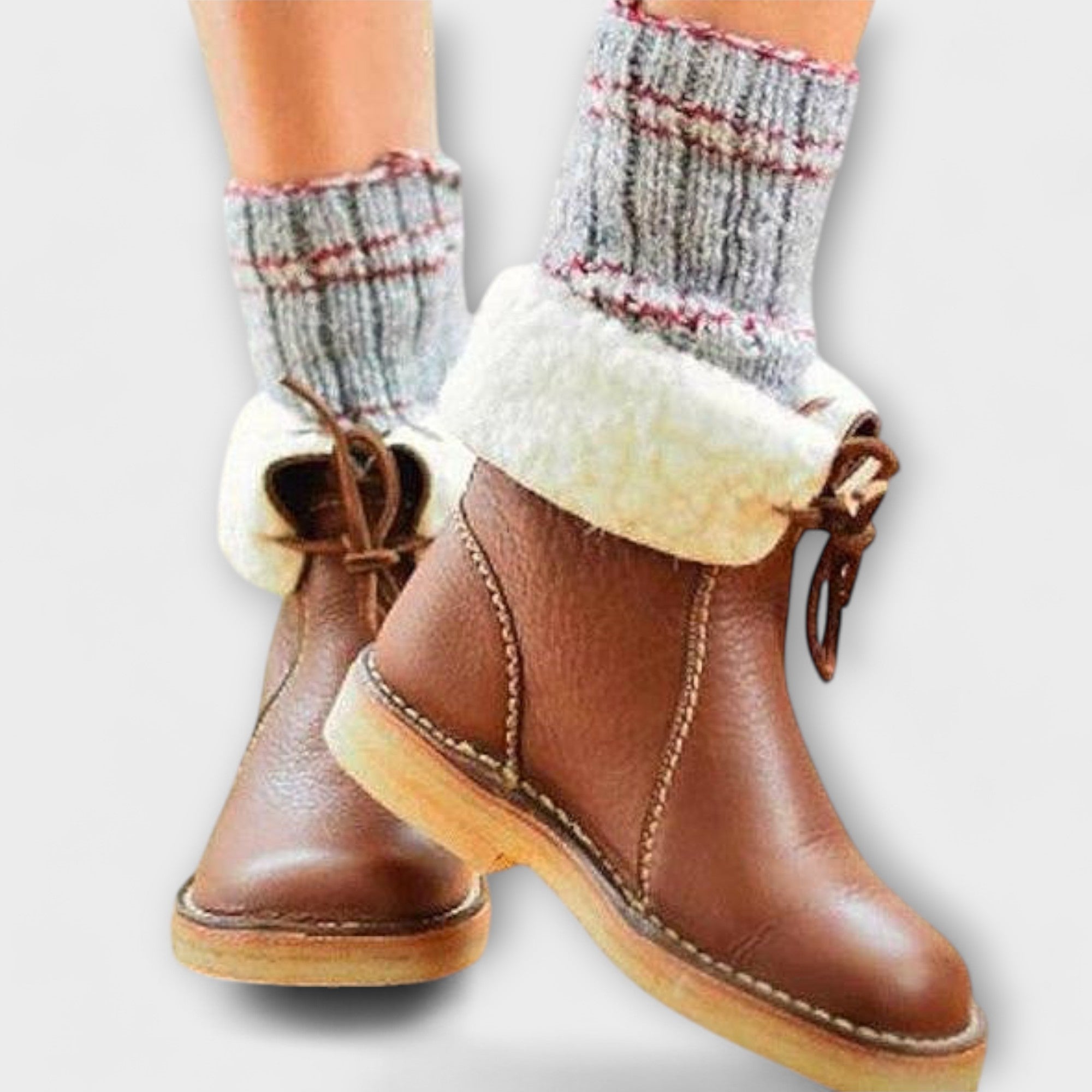 Zeita - Botas impermeables con forro de lana