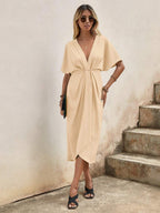 Caia - Vestido Midi Envelope