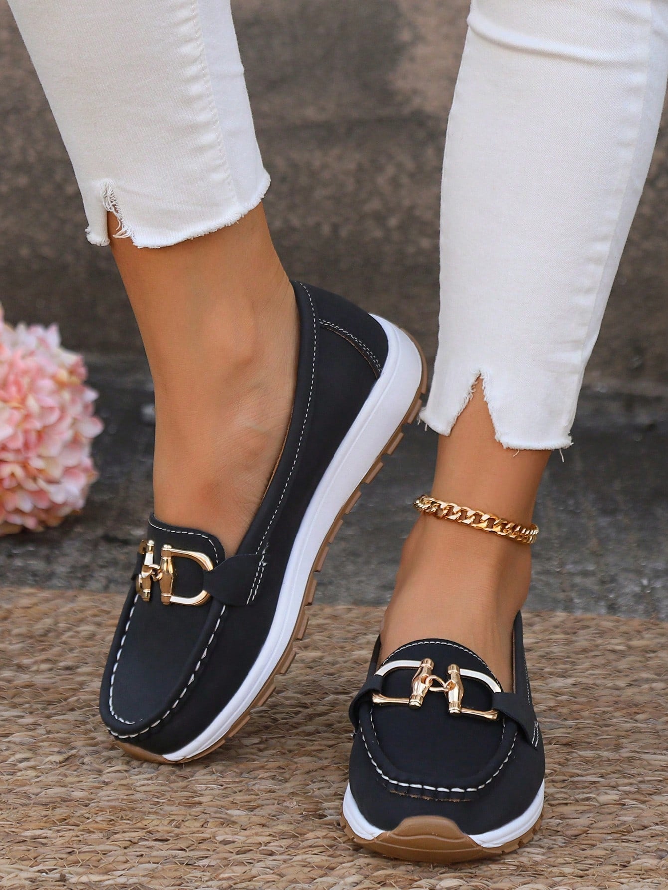 Eli - Zapatos Planos con Hebilla