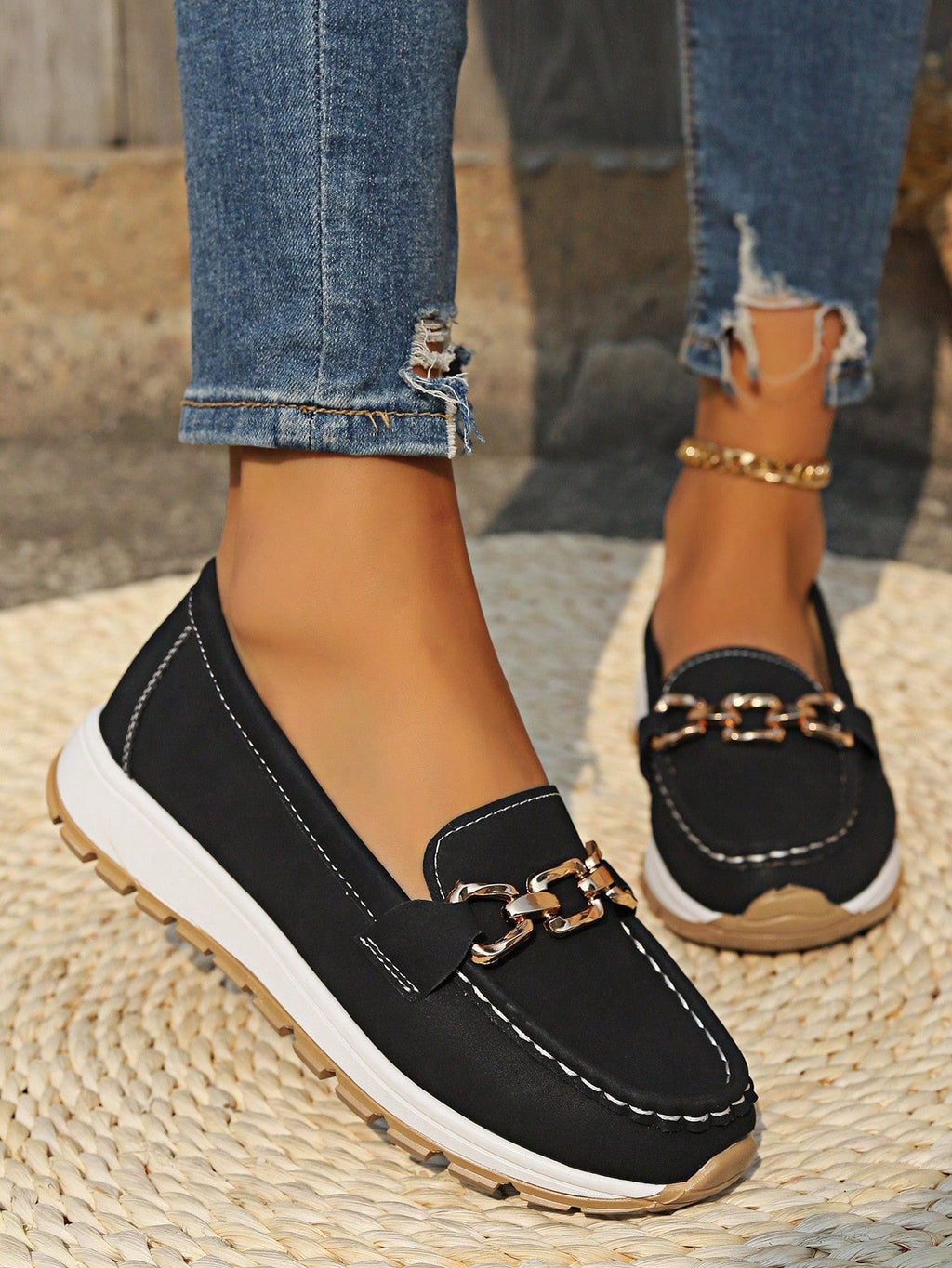 Eli - Zapatos Planos con Hebilla