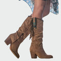 Botas de cuero cómodas