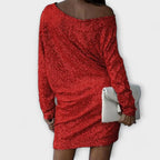 Vestido de fiesta con lentejuelas