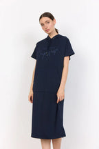 Sásquia - Vestido casual con capucha