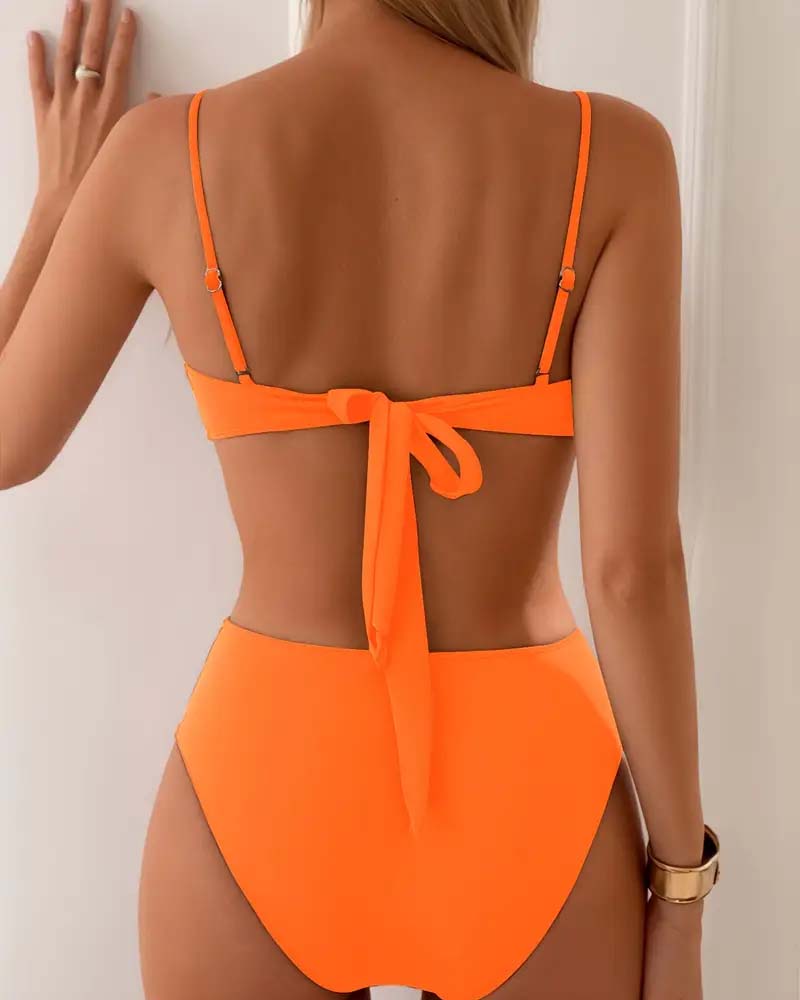 Laluna - Sexy y Trendy Bikini de Dos Piezas
