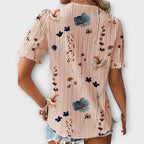 Emília - Blusa con escote en V