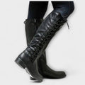 Lúcia - Botines con cordones elegantes