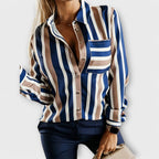 Ema - Blusa casual a rayas