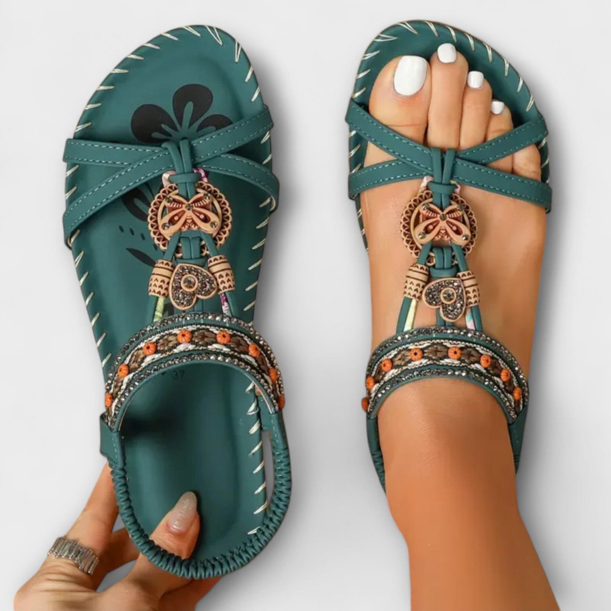 Claudia - Sandalias inspiradas en Ibiza