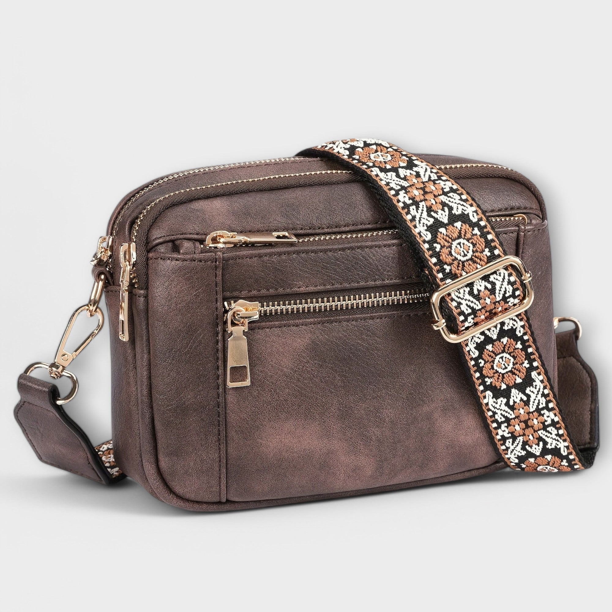 Braga - Bolso de hombro de piel vegana