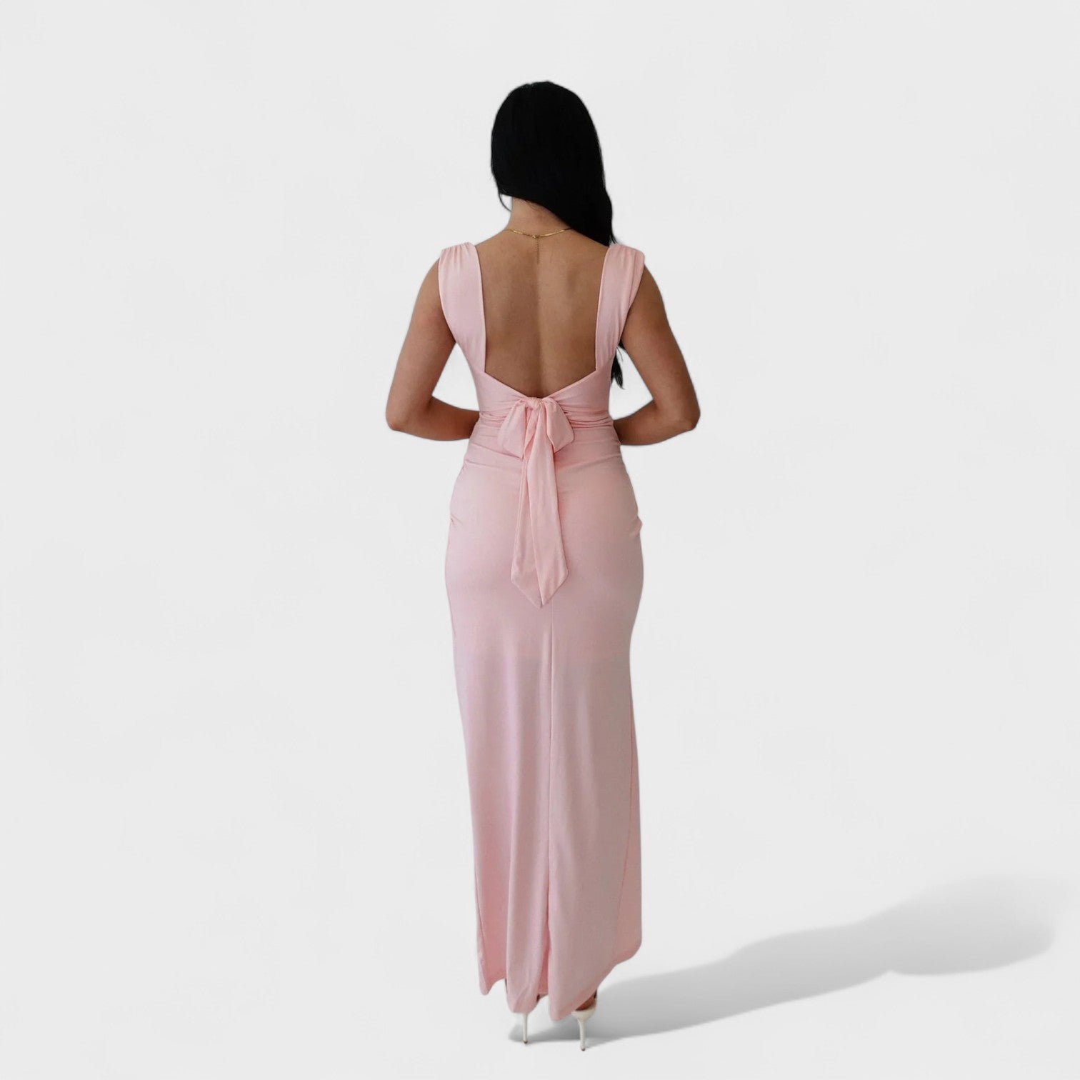 Sarela - Vestido largo con espalda descubierta