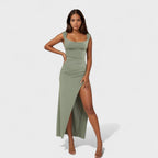 Sarela - Vestido largo con espalda descubierta