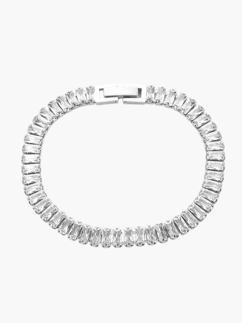 Pulsera de Rivière Baguette