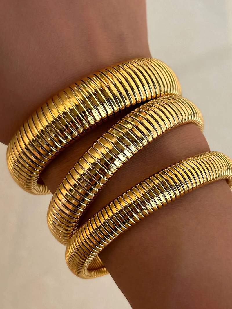 Pulsera estriada