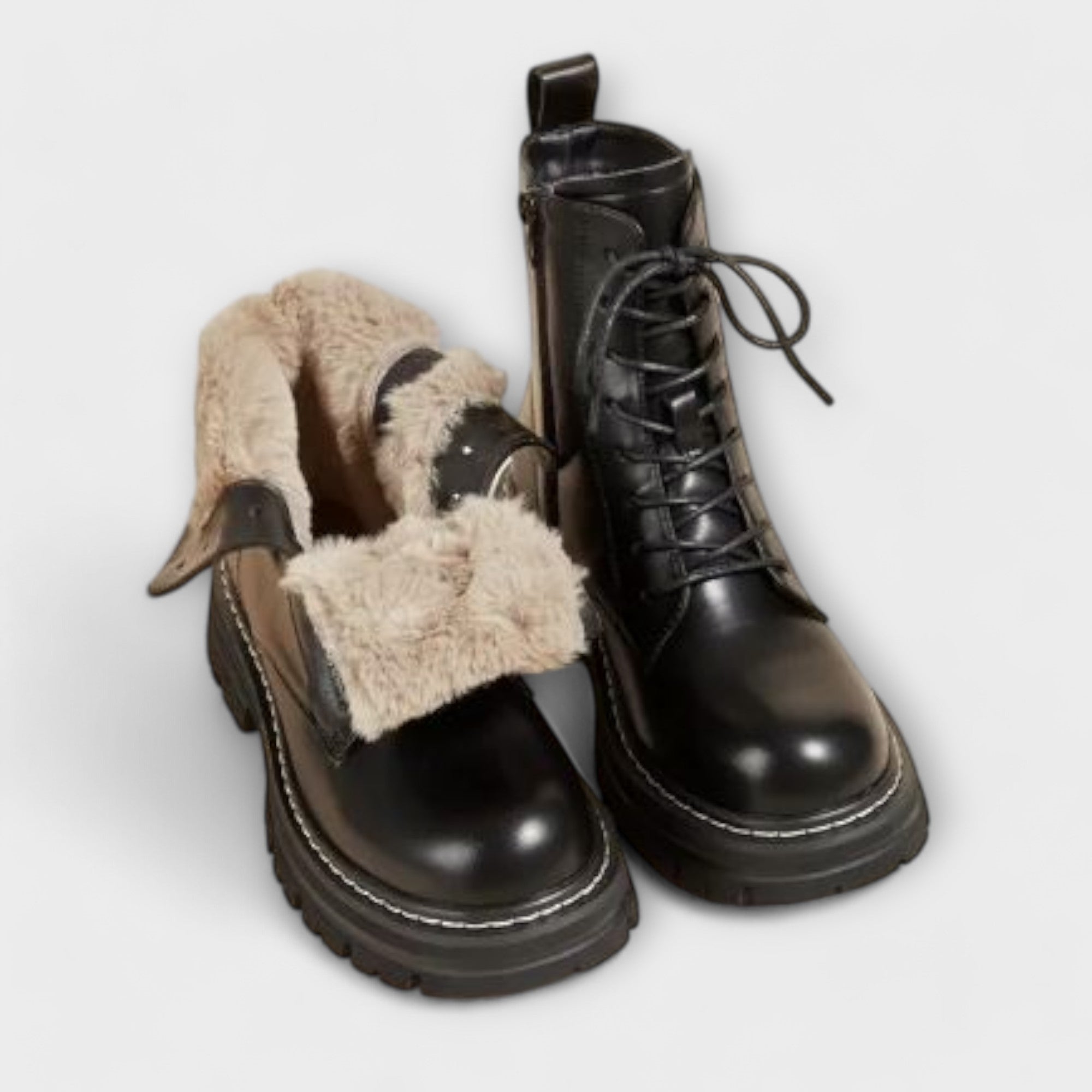 Flávia - Botas de cuero para mujer