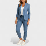 Gabriela - Conjunto Elegante con Chaqueta y Pantalones