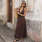Sofía - Vestido Maxi de Lunares