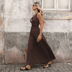 Sofía - Vestido Maxi de Lunares