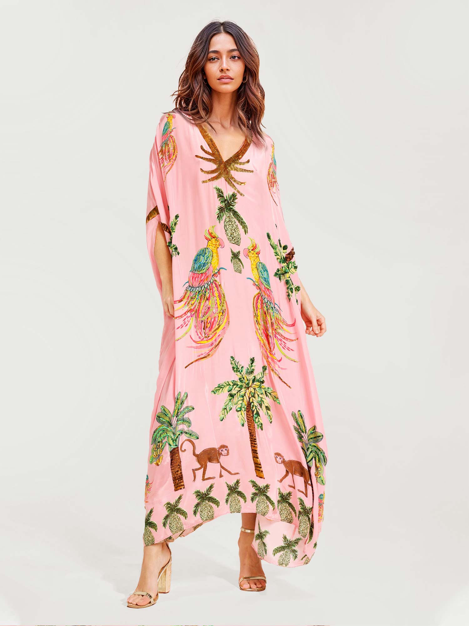 Alessandra - Vestido Largo Estampado