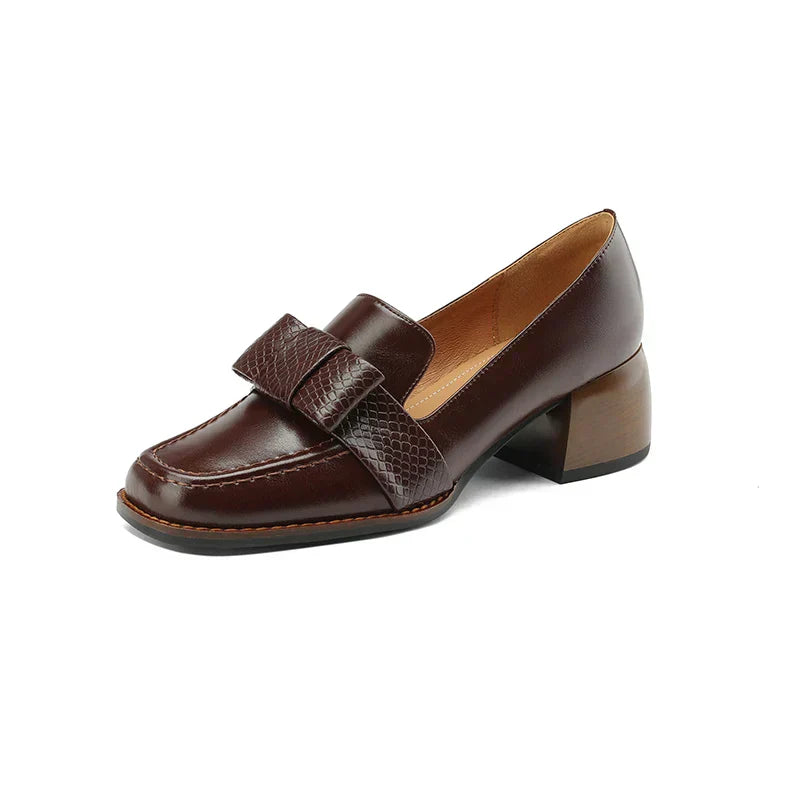 Cíntia | Mocasín con Lazo Decorativo