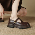 Mary Janes - Zapato Elegante de Cuero