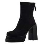 Olga - Botas con estilo moderno y la comodidad del ante