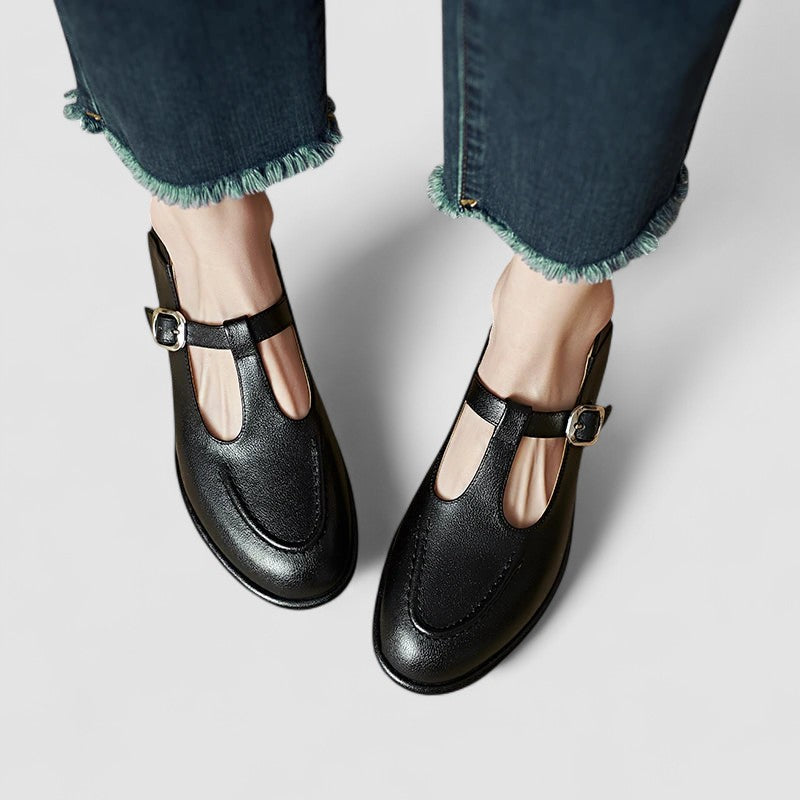 Camila – Zapatos Mary Jane con tacón bajo