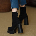 Olga - Botas con estilo moderno y la comodidad del ante