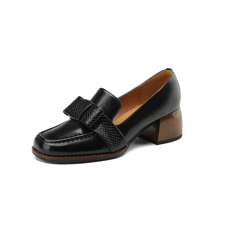 Cíntia | Mocasín con Lazo Decorativo