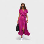 Lirio Rosa - Vestido Boho Chic