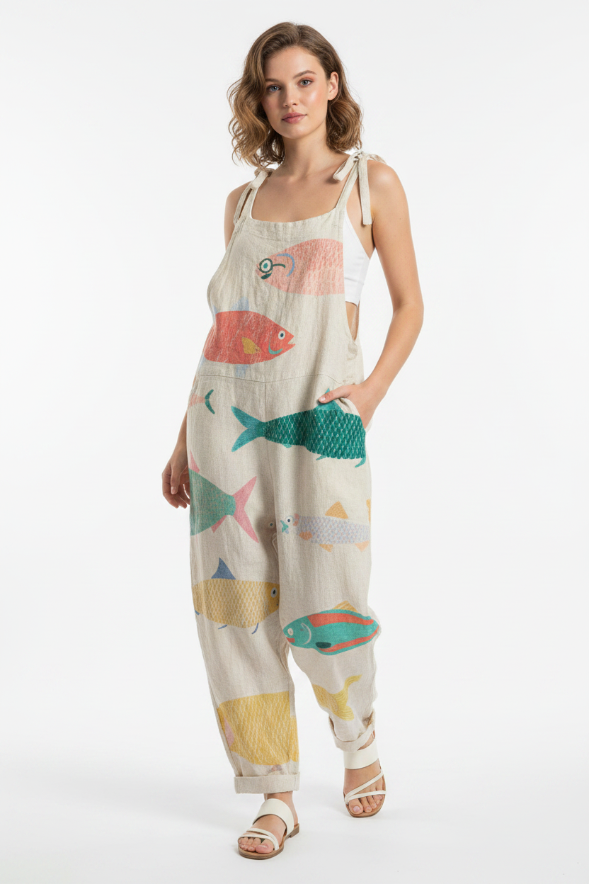 Anabela - Mono vintage multicolor