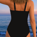 Elegante Bañador con Vibrante Estampado