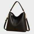 Bolso hobo de cuero clásico