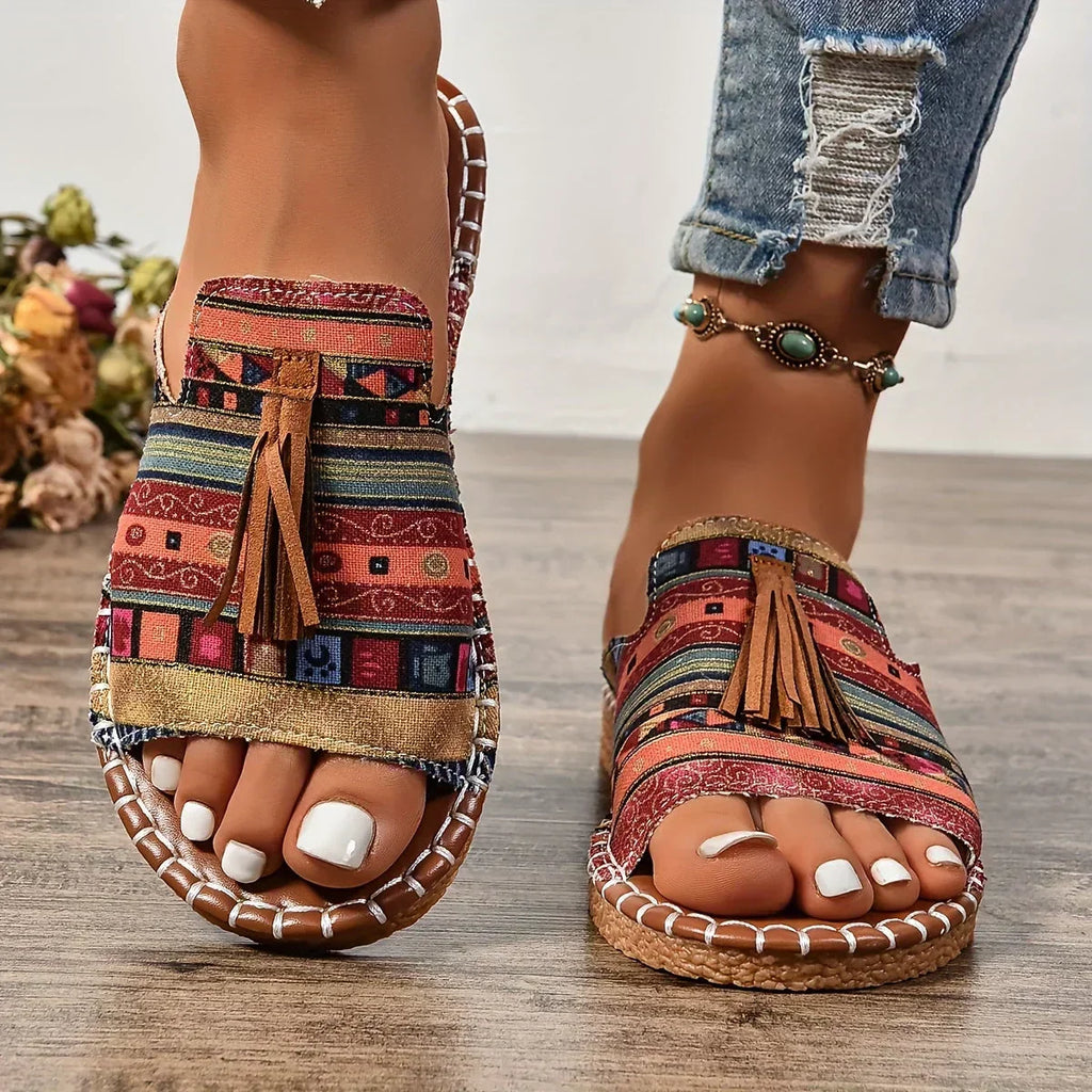 Leena - Sandalias Ortopédicas Planas Confortables