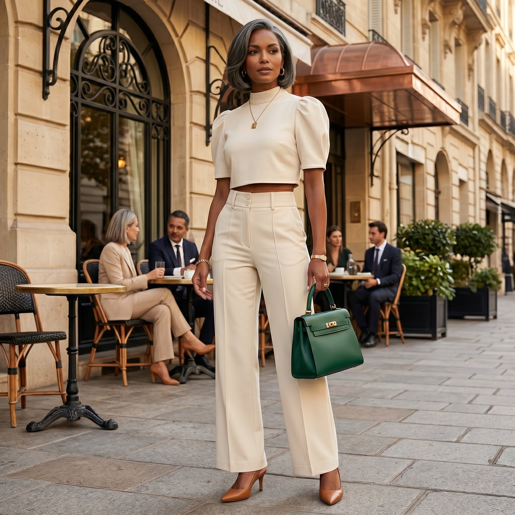 Cristina - Conjunto Elegante de Dos Piezas