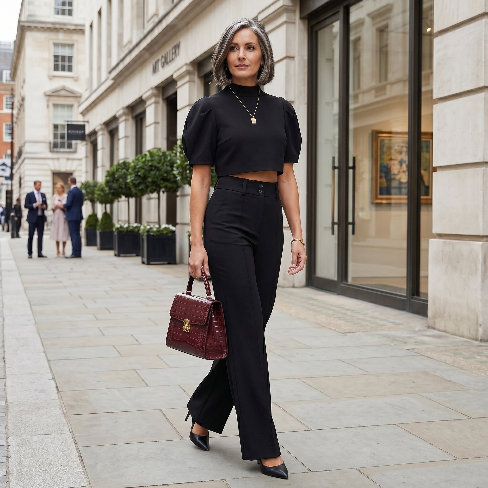 Cristina - Conjunto Elegante de Dos Piezas