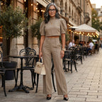 Cristina - Conjunto Elegante de Dos Piezas