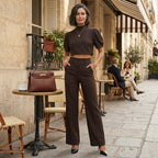 Cristina - Conjunto Elegante de Dos Piezas