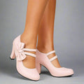 Bela - Tacones con Lazo