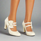 Bela - Tacones con Lazo