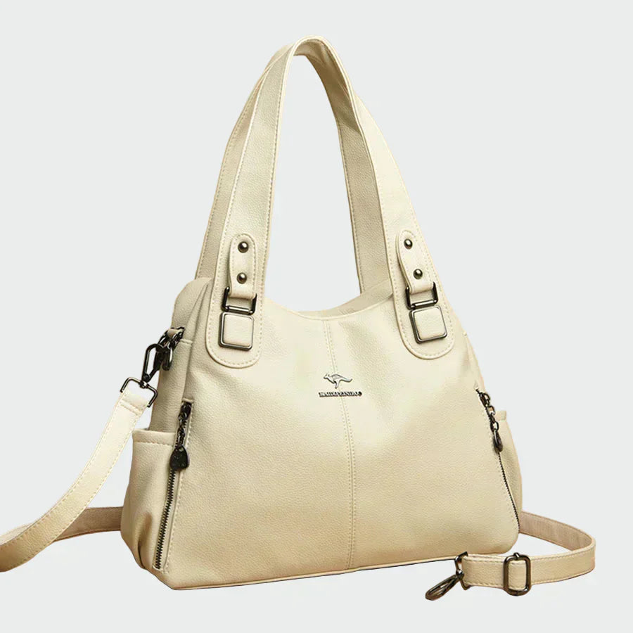 Bolsa de hombro retro elegante
