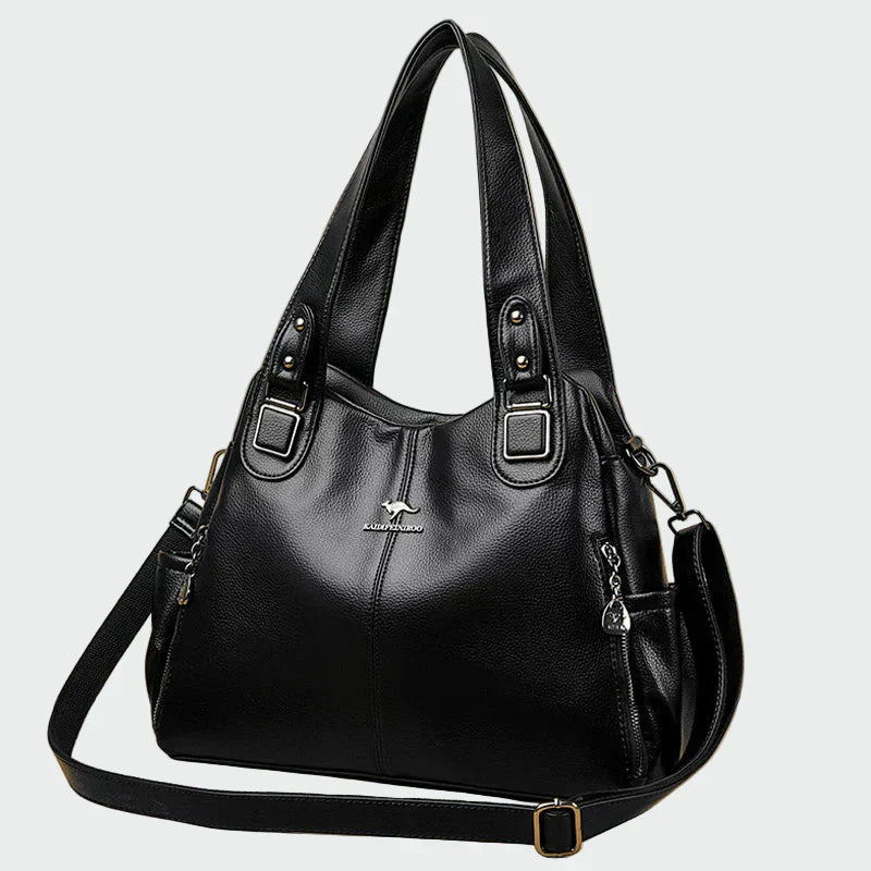 Bolsa de hombro retro elegante