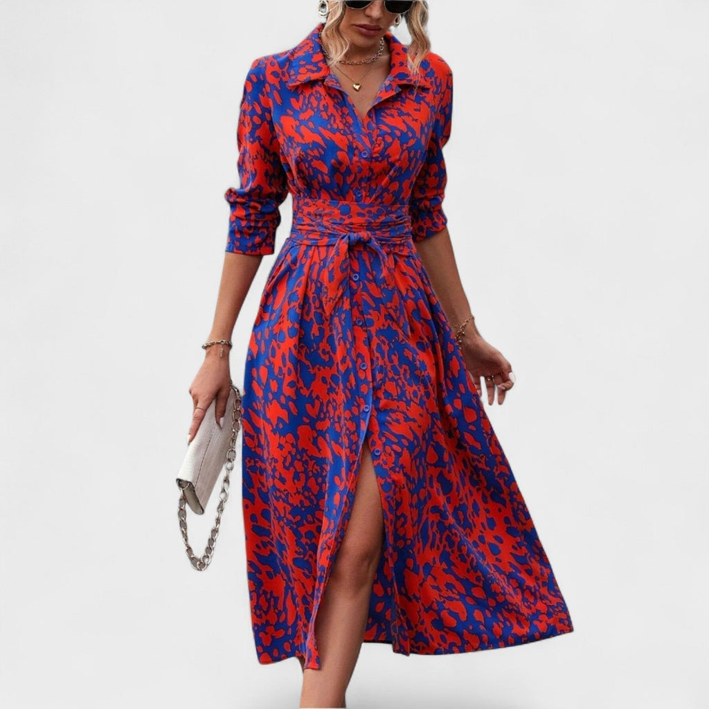 Bianca - Vestido Animal Print