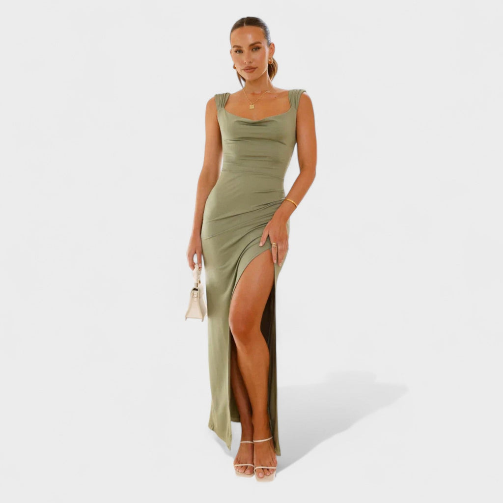 Sarela - Vestido largo con espalda descubierta