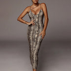 Leopardo - Vestido Ajustado Sexy