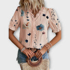 Emília - Blusa con escote en V