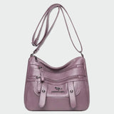 Elegante bolsa de cuero
