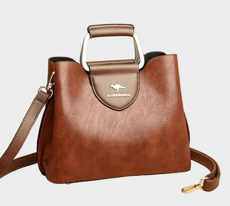 Bolsa de cuero atemporal